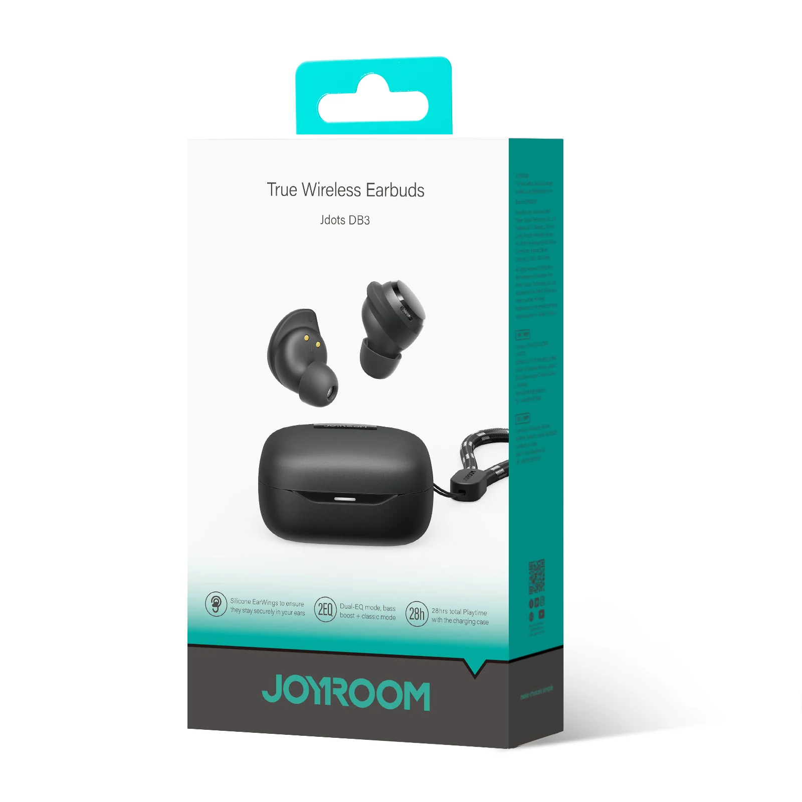 Joyroom Jdots Series JR-DB3 True Wireless Earbuds - Black Joyroom Jdots Series JR-DB3 True Wireless Earbuds - Black